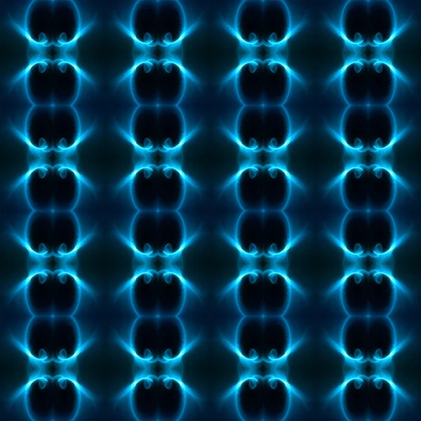 Blauw en zwart licht patroon achtergrond en textuur. — Stockfoto
