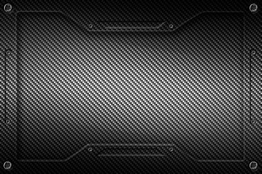 karbon fiber ve arka plan ve doku için çerçeve. 