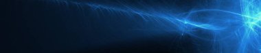 mavi kızdırma dalgası. aydınlatma efekti soyut arka plan 