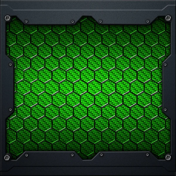 koyu gri metal çerçeve altıgen karbon fiber. 