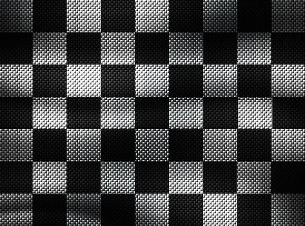 Fundo de fibra de carbono. padrão quadriculado. 3d ilustração mater — Fotografia de Stock