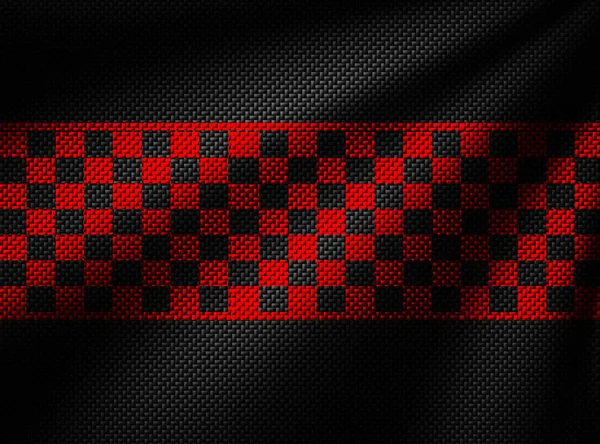 Arbon fiber background. checkered pattern. 3d illustration mater — Stock Photo, Image