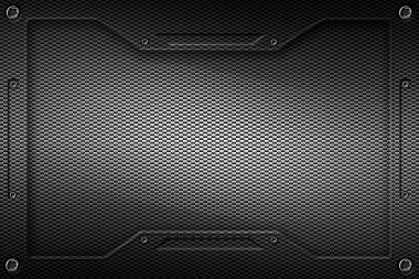 karbon fiber ve arka plan ve doku için çerçeve. 