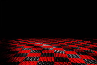 karbon fiber arka plan. damalı desen. 3d illüstrasyon dostum