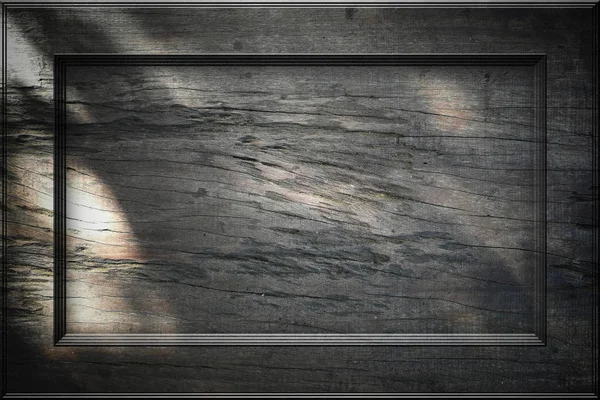 Деревянная плита и рама для фона и текстуры . — стоковое фото
