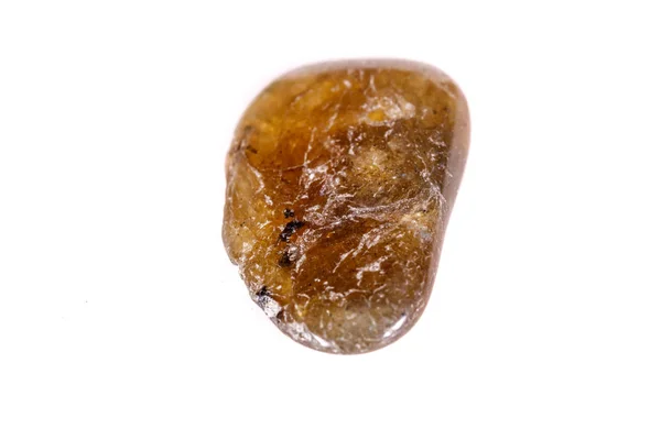 Macro Mineral Stone Labradorite White Background Close — Stock Photo, Image