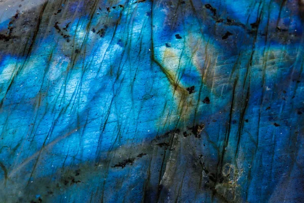 Makro mineral taş Labrador beyaz arka plan üzerinde kapat