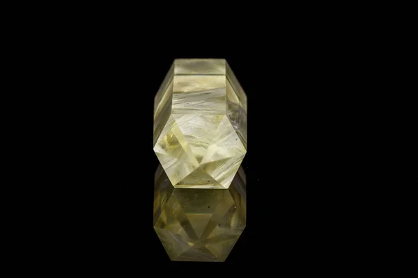Makro Kamienie Żółty Cytryn Zbliżenie — Zdjęcie stockowe