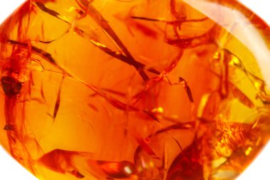 Makro Opal mineral taş kaya beyaz arka plan üzerinde