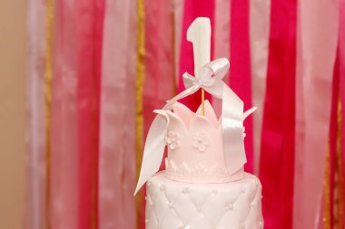 güzel pasta, şeker ve pasta bir birim ile yakından