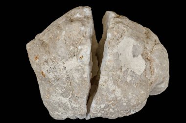 Makro mineral taş kuvars Jeod siyah arka plan 