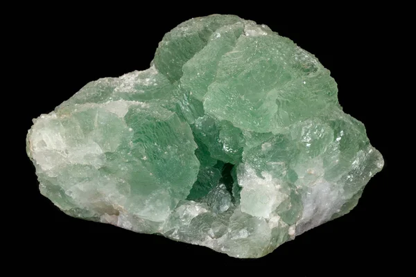 Makro mineral taş kuvars florit siyah arka plan