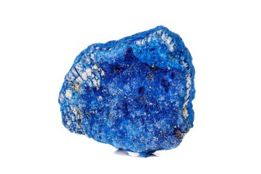 Makro mineral taş malakit ve Azurit beyaz backgrou karşı