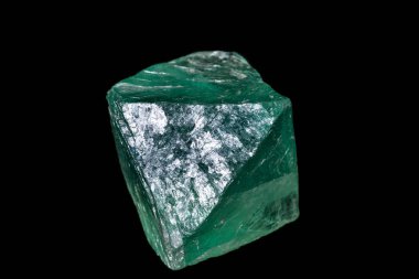 Makro mineral florit taşı balck arka plan üzerinde