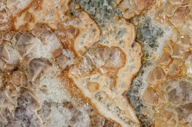 Makro taş florit maden siyah arka plan üzerine