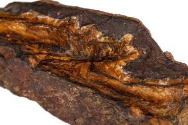 Makro taş kaplan rock siyah arka plan üzerinde maden göz 