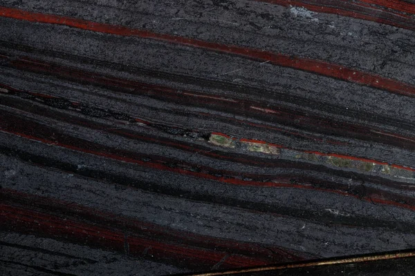 Makro kamień Jespilit na czarnym tle — Zdjęcie stockowe