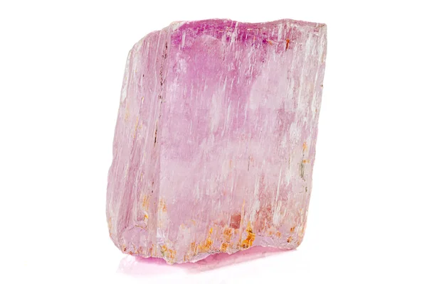 Macro Tourmaline mineral Stone på vit bakgrund — Stockfoto