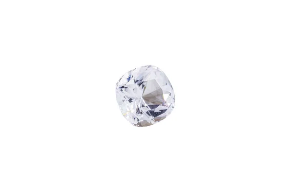 白を基調としたマクロな鉱物面状の石モルガン石 — ストック写真