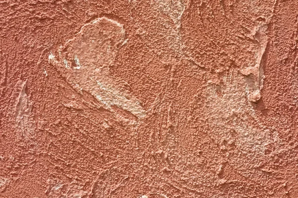 Kırmızımsı Kahverengi Boyalı Duvar Sanatsal Duvar — Stok fotoğraf