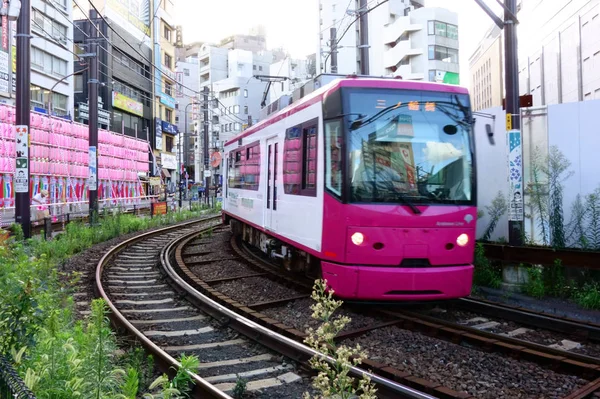 Seul Tramway Qui Circule Tokyo Otsuka — Photo