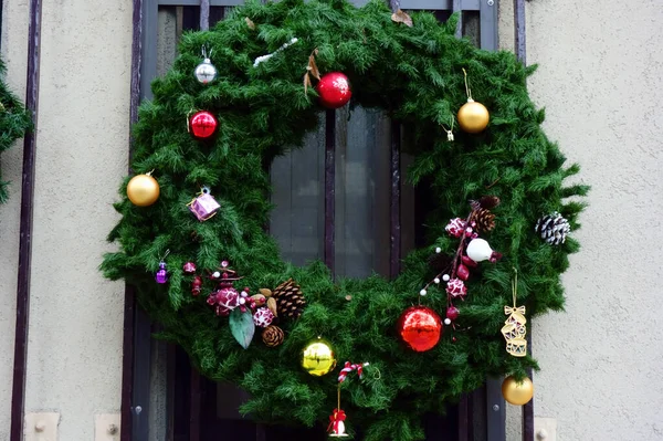 Decoração Árvore Natal Elegante Brilhante — Fotografia de Stock