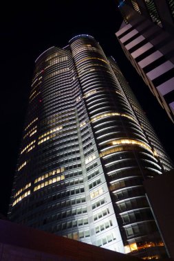 Gece Roppongi, Tokyo 'da muhteşem bir kırmızı ışık bölgesi.