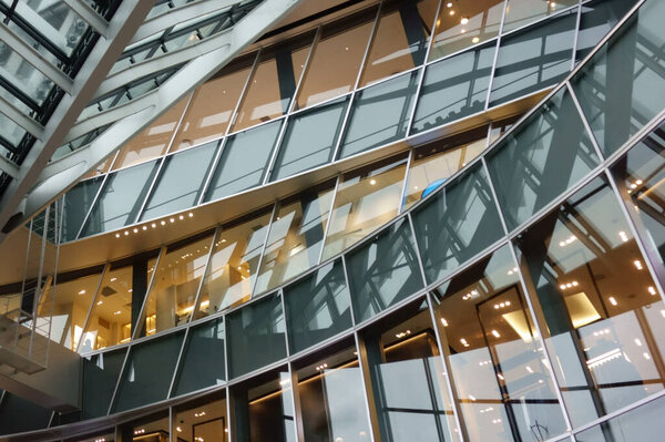 Детальный структурный стиль городского архитектурного стиля с балками