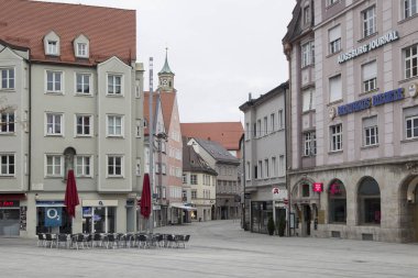 Old Town cepheler, seçici odak 