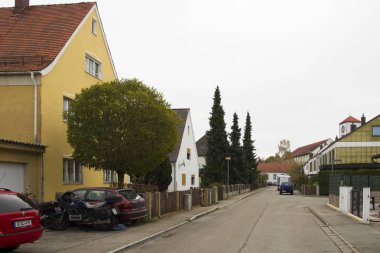 Old Town cepheler, seçici odak 