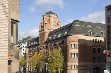 Stockholm City güzel İskandinav mimarisi