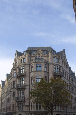 Stockholm City güzel İskandinav mimarisi