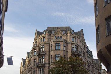 Stockholm City güzel İskandinav mimarisi