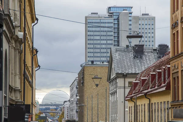 Красиві Скандинавської Архітектури Місті Стокгольм — стокове фото