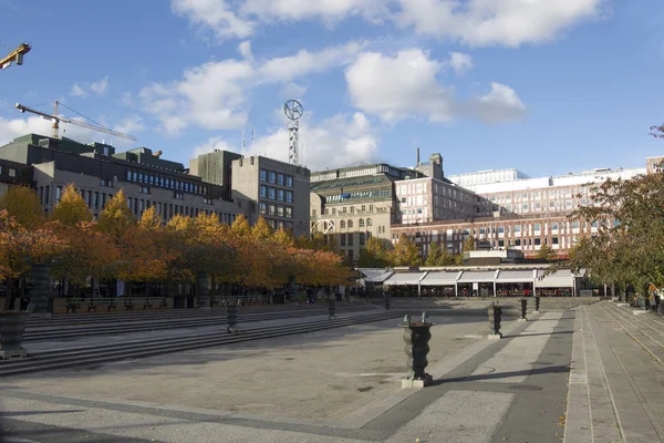 Vista Edifícios Kongresszentrum Park Estocolmo Suécia — Fotografia de Stock
