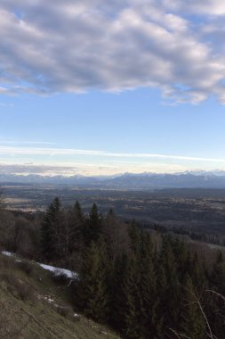Peissenberg manzara görünümünü gün zaman zaman