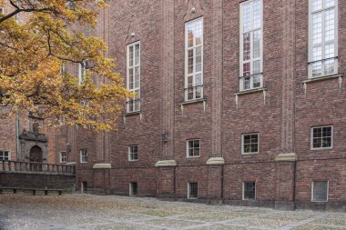 Stockholm City güzel İskandinav mimarisi