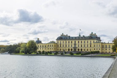 Görünüm Schloss Drottningholm Sarayı, İsviçre