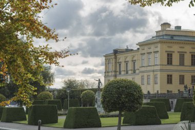 Drottningholm özel konut Stockholm İsveç Kraliyet ailesinin görünümünü