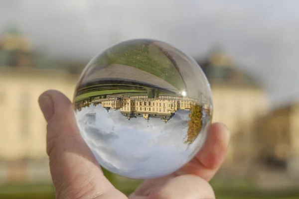 Palácio Drottningholm Água — Fotografia de Stock