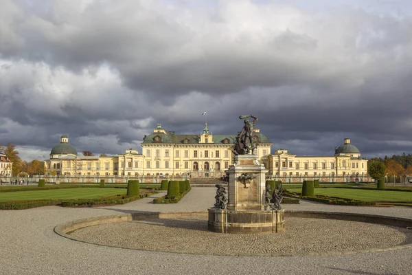 Festői Kilátás Vár Drottningholm — Stock Fotó