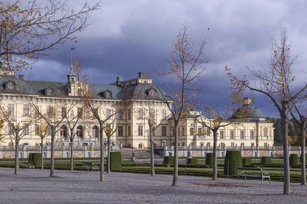 Vista Panorâmica Castelo Drottningholm — Fotografia de Stock