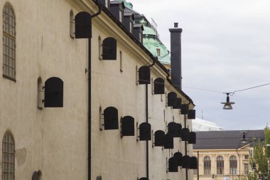 Stockholm City güzel İskandinav mimarisi