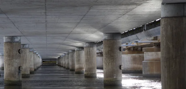 Brückenunterseite Stockholm Selektiver Fokus — Stockfoto