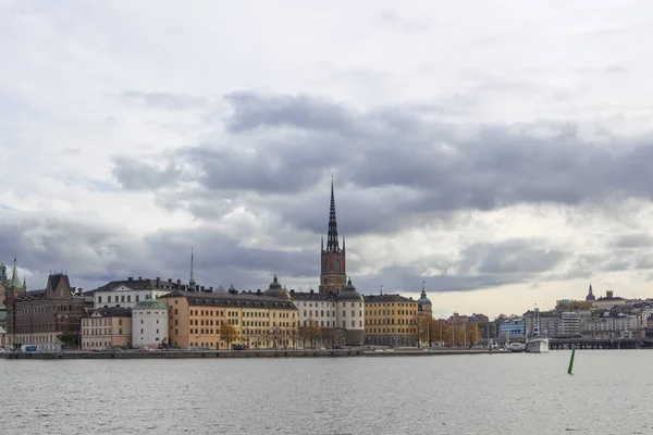 Blick Auf Stockholms Stadt Und Ostsee — Stockfoto