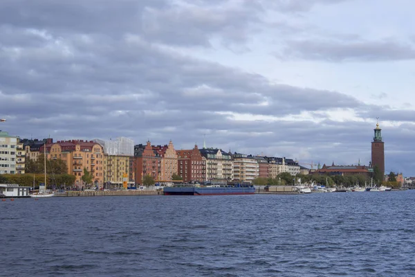 Blick Auf Stockholms Stadt Und Ostsee — Stockfoto