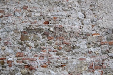 Yıpranmış eski tuğla duvar dokusu 