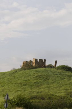 Kale harabeleri Laubenbergstein, seçici odak