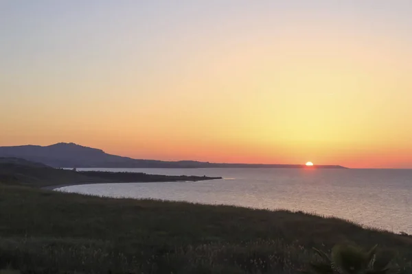 Hermoso Atardecer Concepto Naturaleza — Foto de Stock