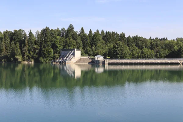 Doğal Görünümünü Hidroelektrik Santrali — Stok fotoğraf